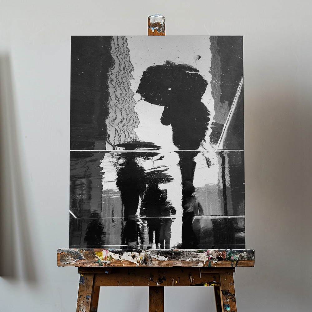 Kaupungin heijastuksia | Canvastaulut