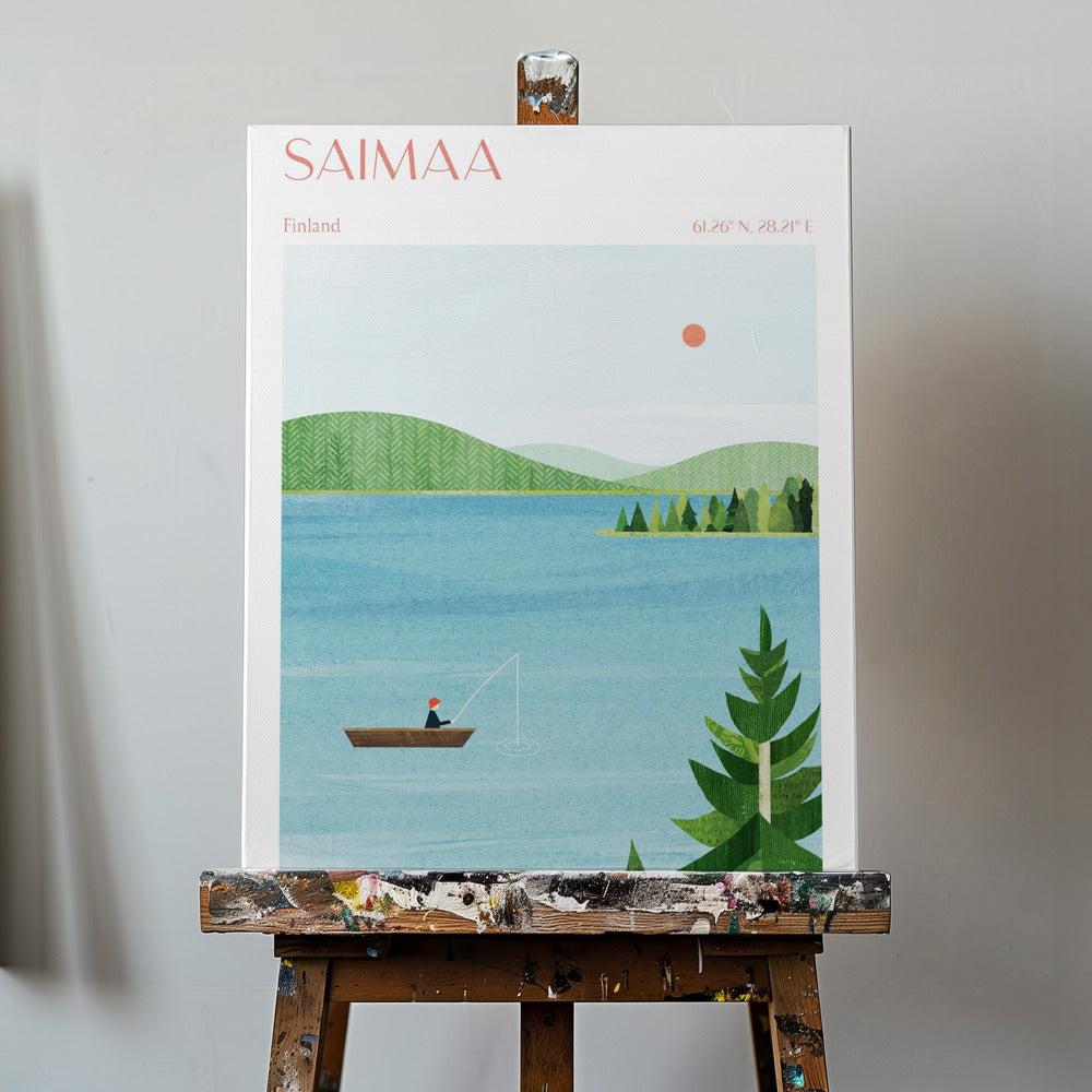 Saimaa-See, Finnland | Leinwand-Bilder