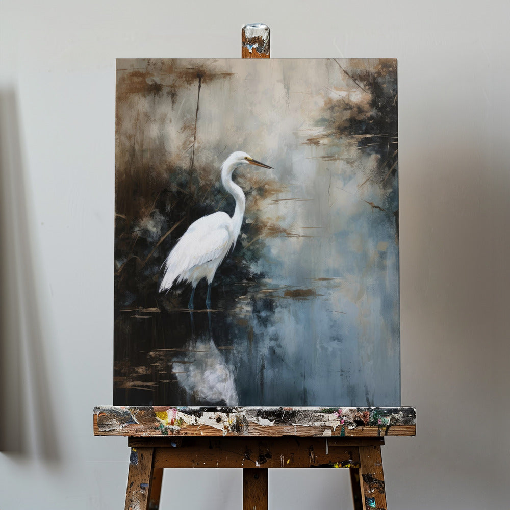 Jalohaikara järvessä | Canvastaulut