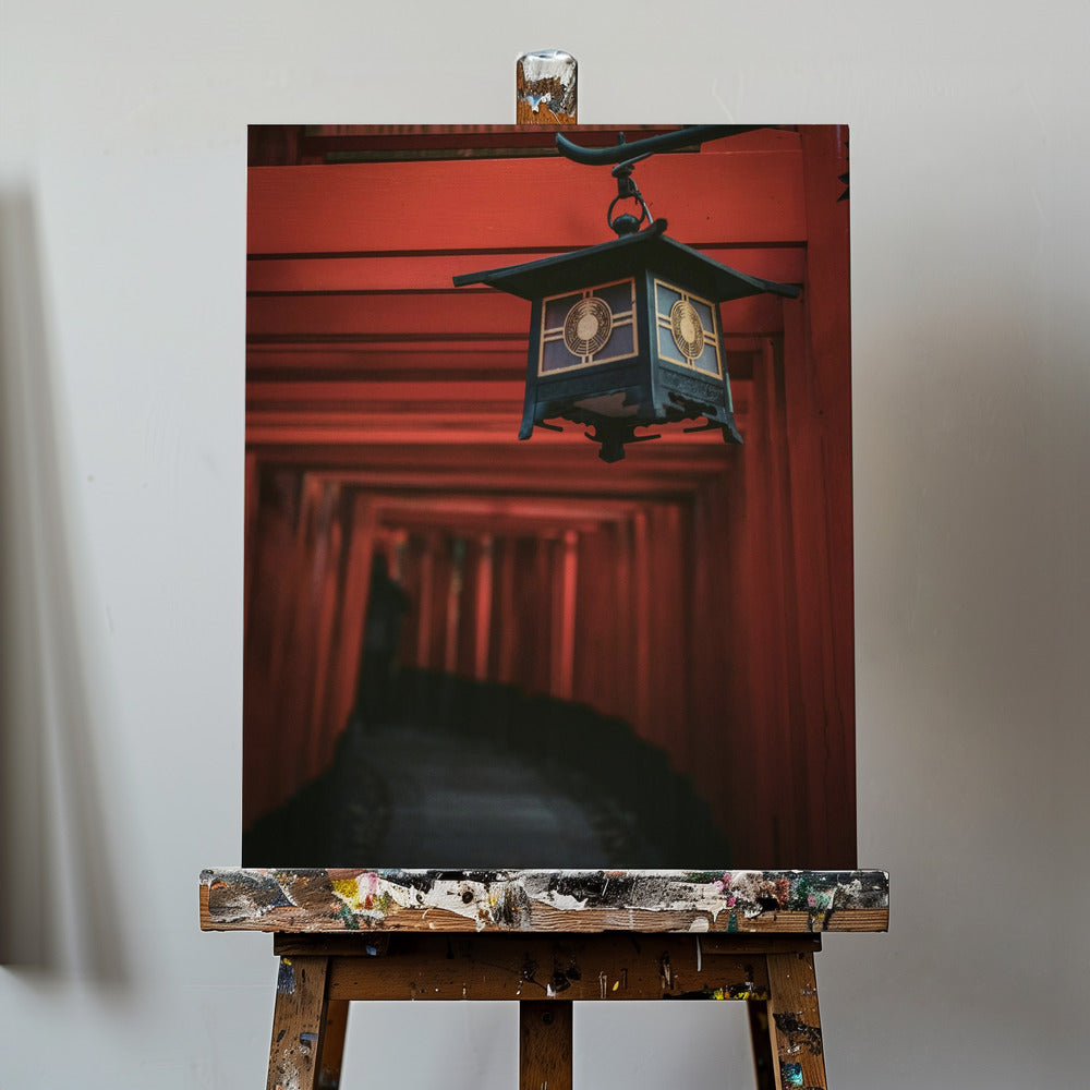 Golden Lantern | Canvas