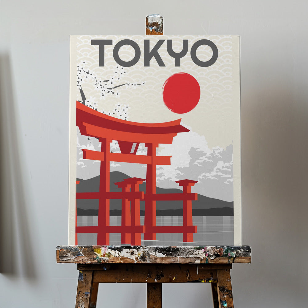 Tokio Sun | Canvastaulut