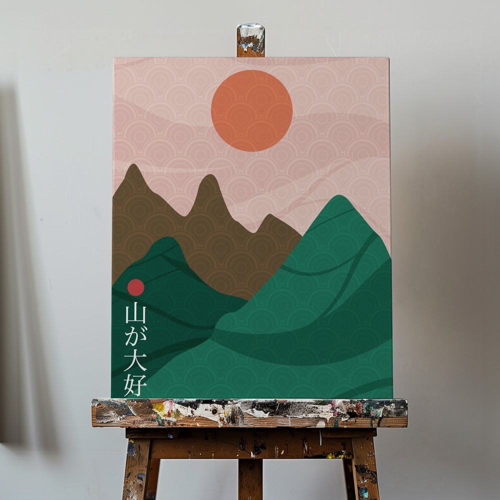 Sanmyaku | Canvastaulut