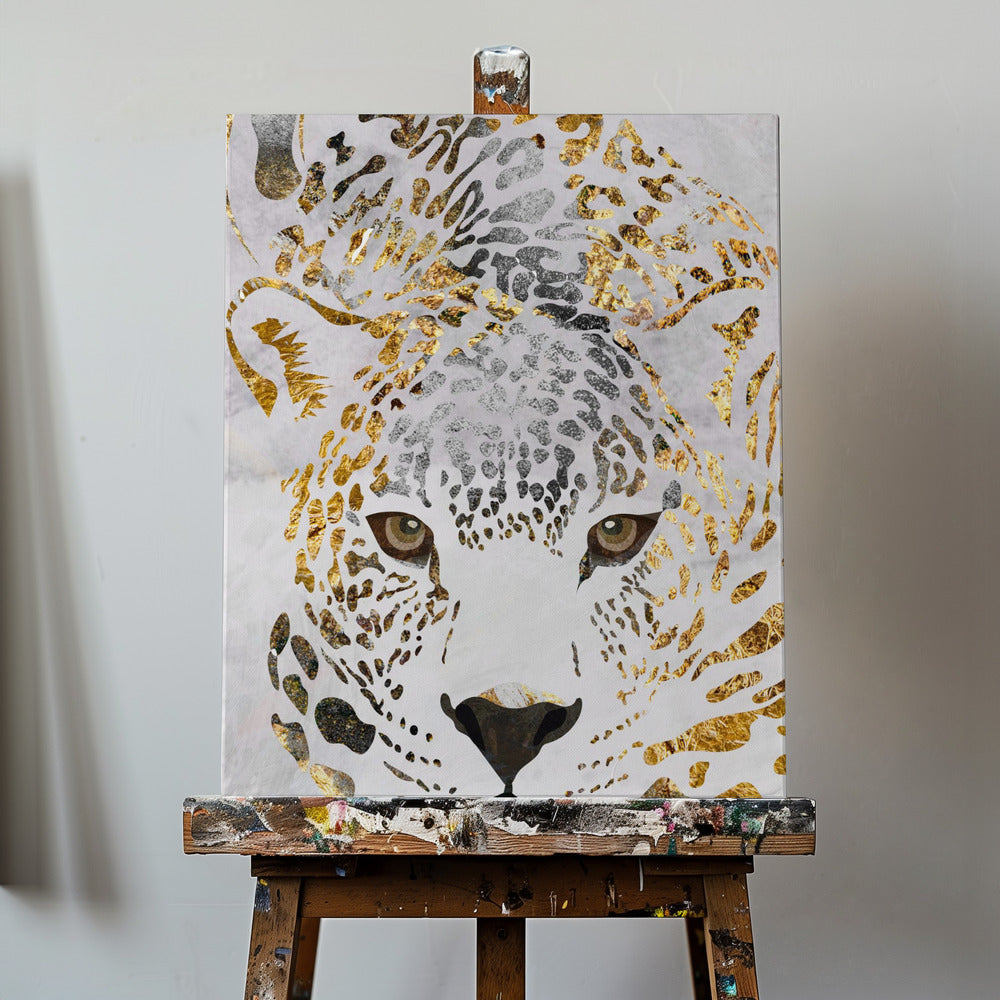Grunge jaguar gold | Canvas