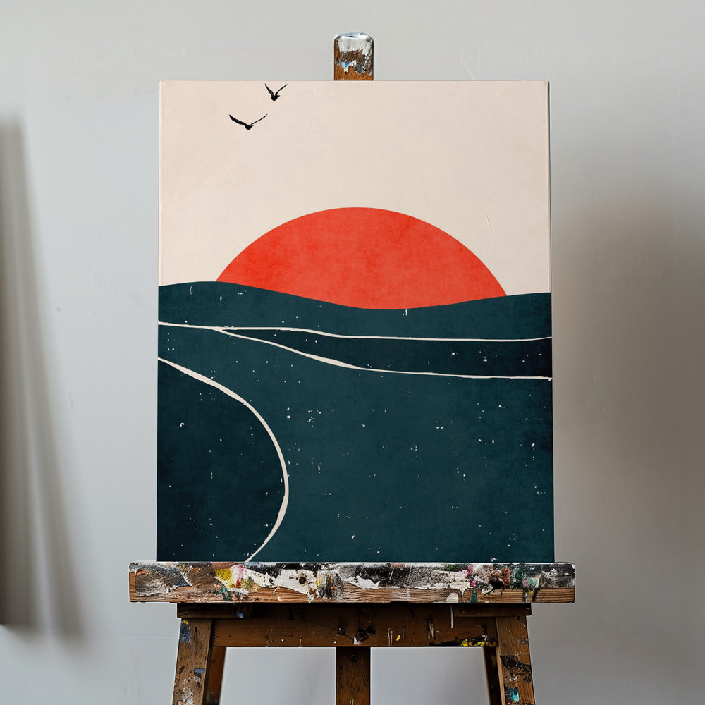 Tanzende Möwen | Leinwand-Bilder