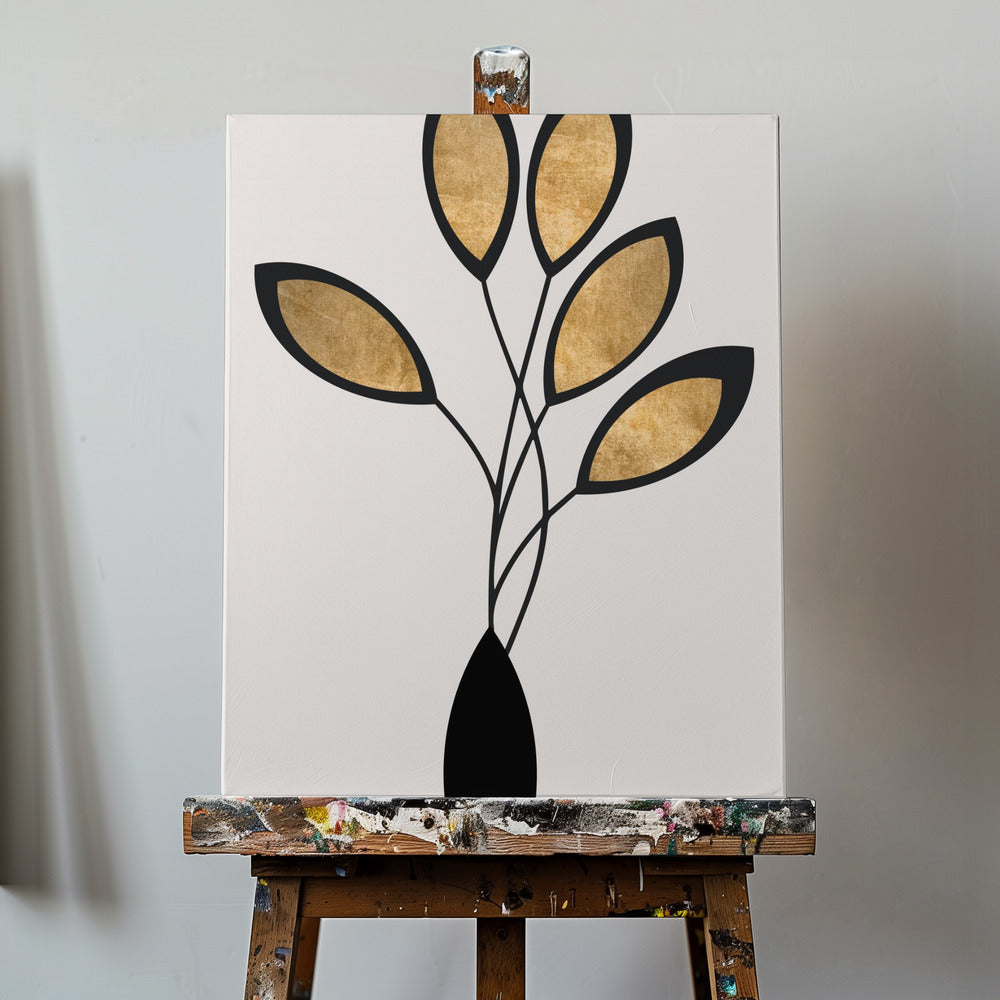 Fünf Nero | Leinwand-Bilder