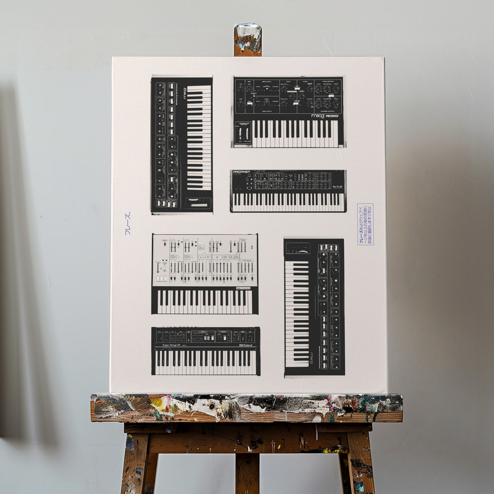 Syntetisaattorit | Canvastaulut