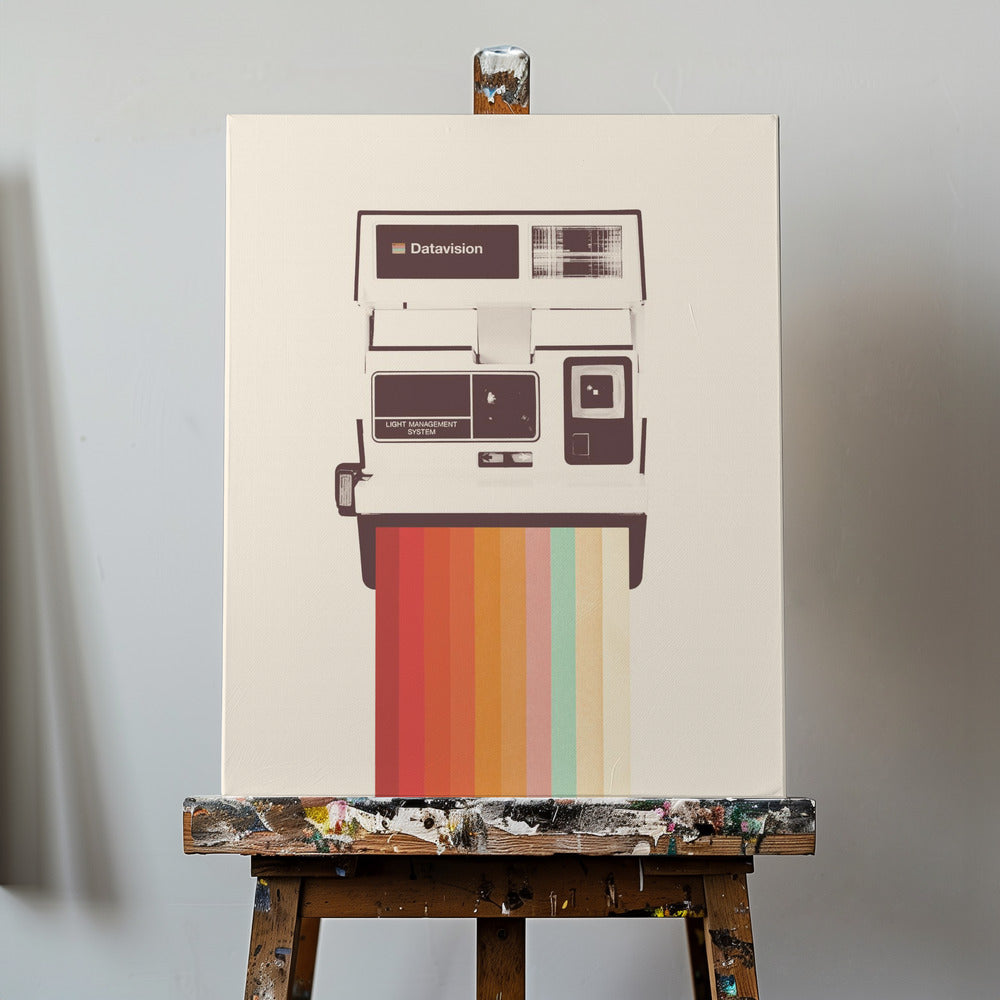 Tęcza w aparacie natychmiastowym | Wydruki na łótnie