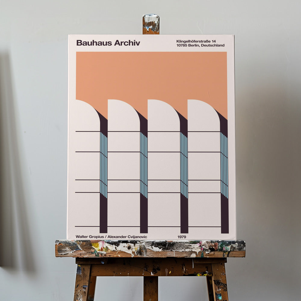 Archivio Bauhaus | Stampe su Tela