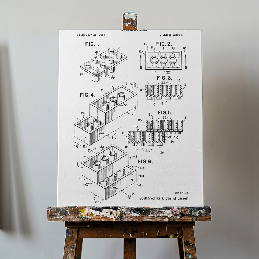 Lego #1 | Canvastaulut