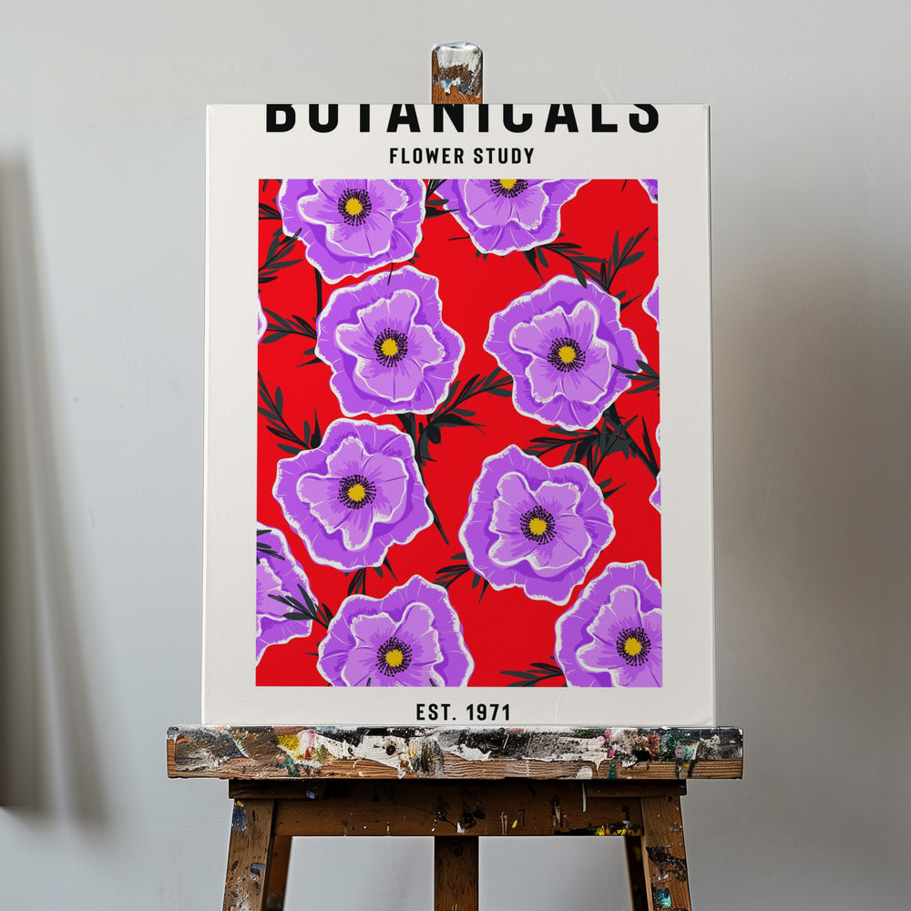 Kasvitieteellisten kukkien tutkimus | Canvastaulut