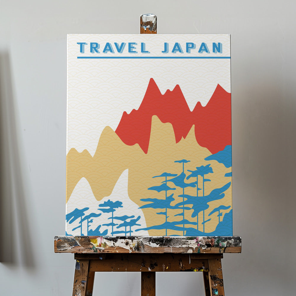 Traval Japani Minimilismi III | Canvastaulut