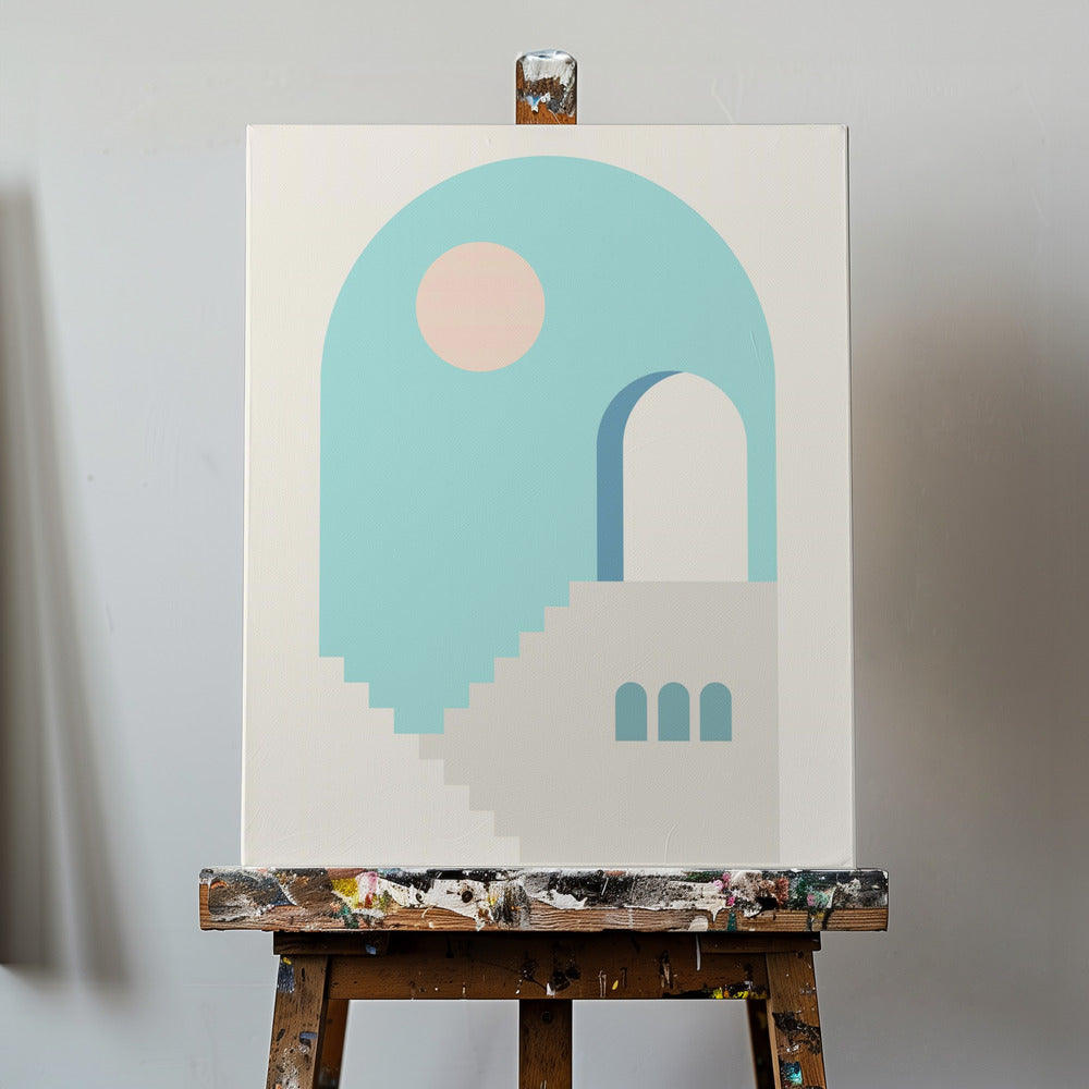 Minimal Architecture #1 | Canvas