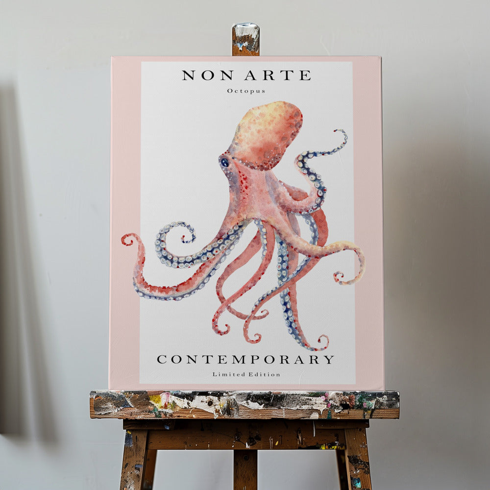 Ei taidetta Octopus | Canvastaulut