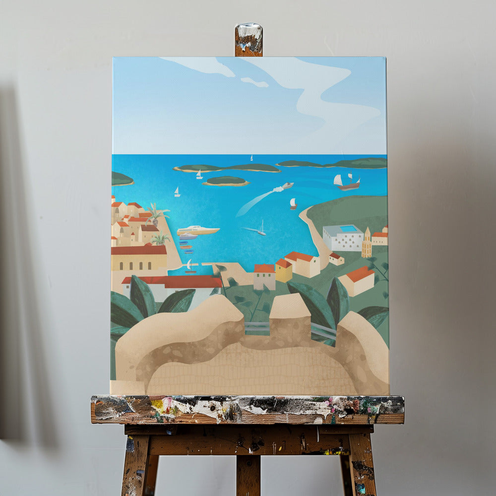 Hvarin saari | Canvastaulut