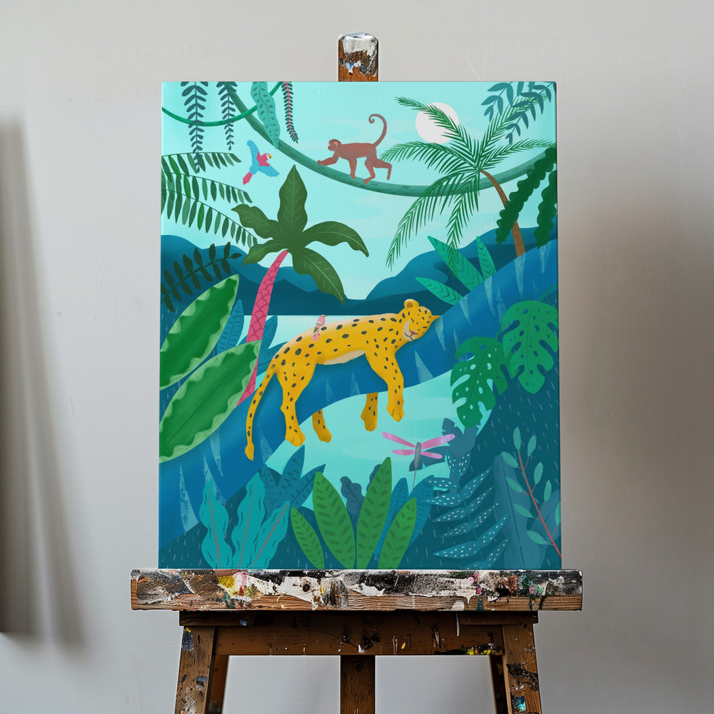 Jungle Leopard | Canvas