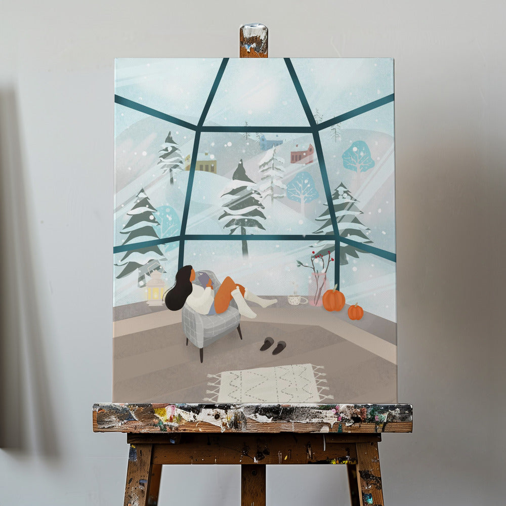 Zimowa Kraina Czarów | Wydruki na łótnie
