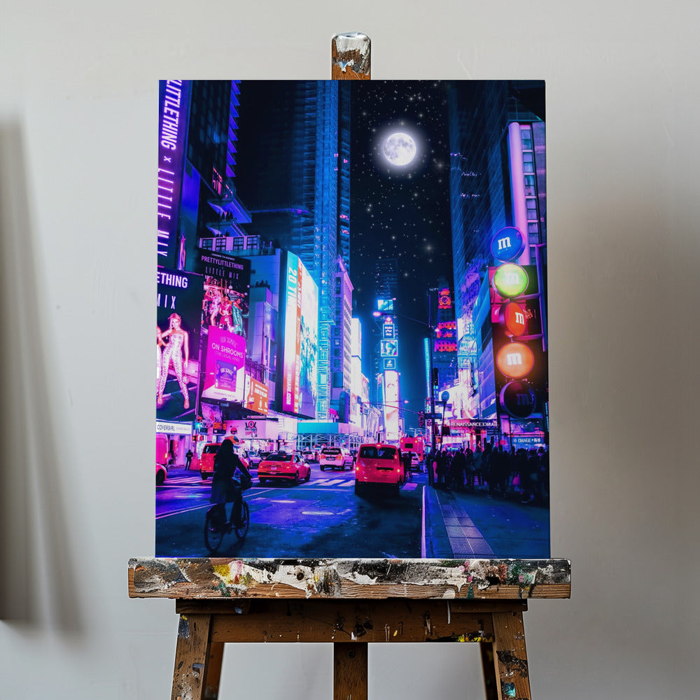 Moon City | Canvas