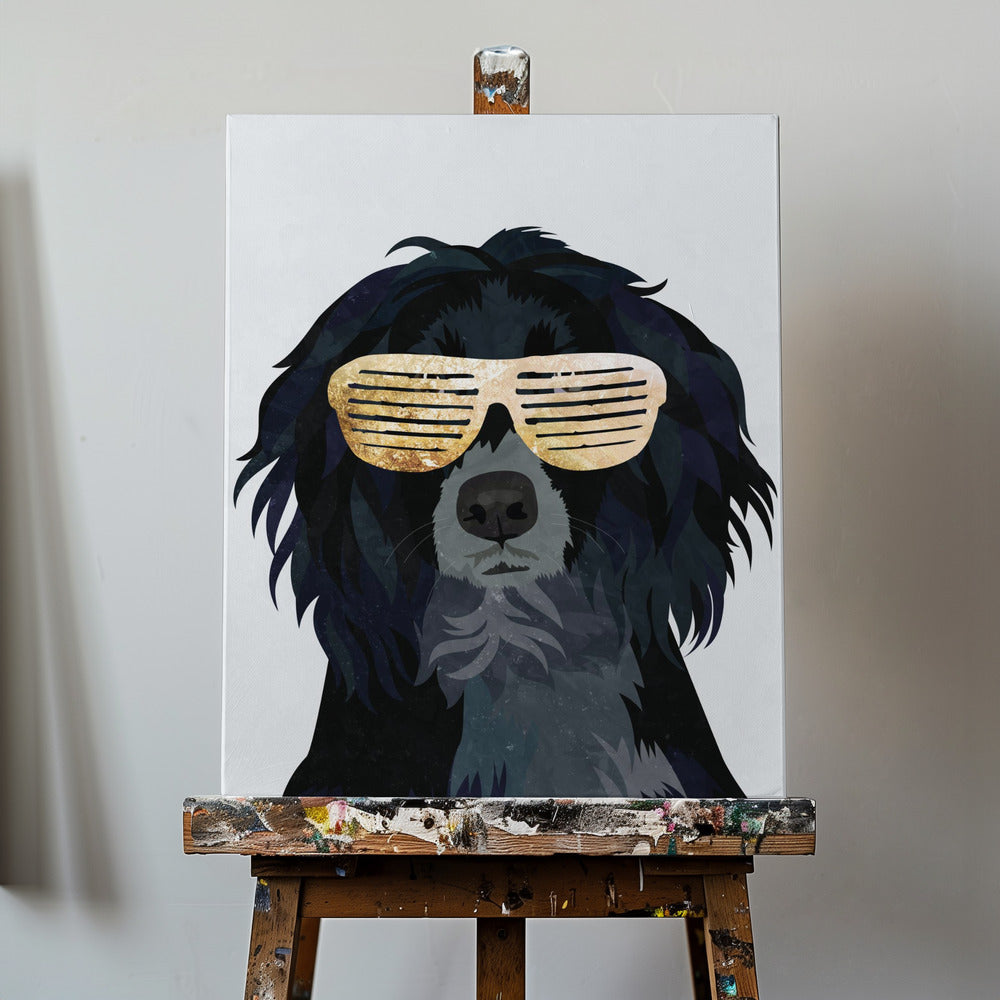 Hiphop-cockerspanieli | Canvastaulut