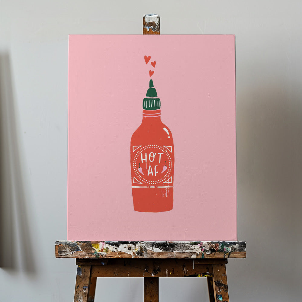 Hot Af | Canvas