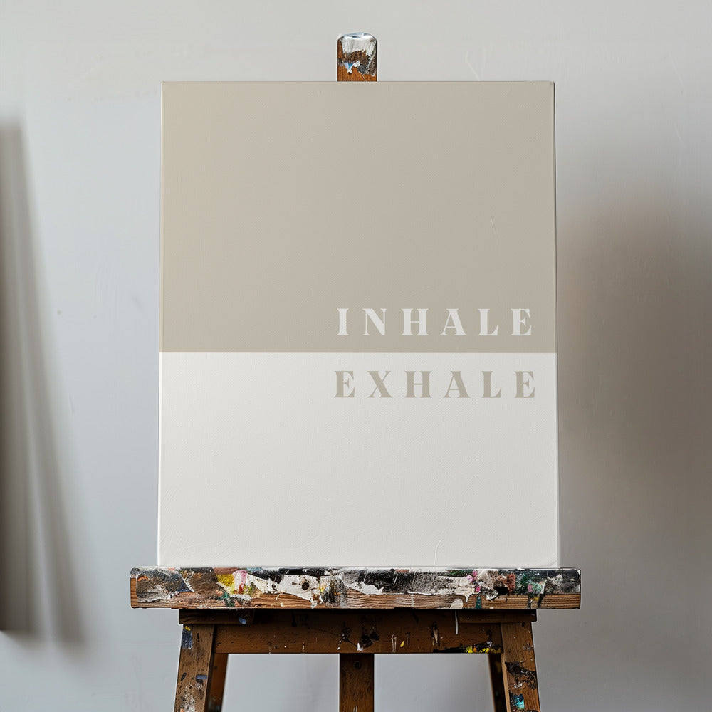 Inspira, espira | Stampe su Tela