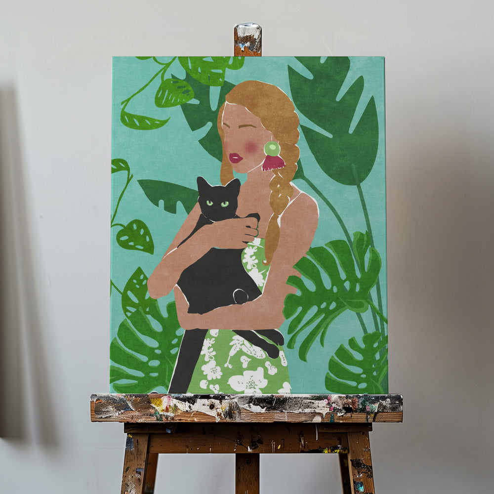 Kissanrakastaja | Canvastaulut