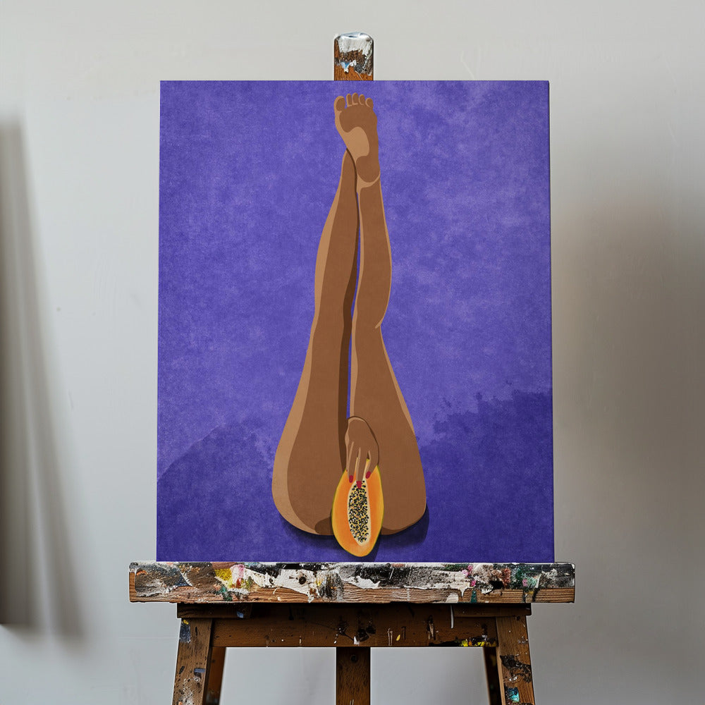 Meine Papaya | Leinwand-Bilder