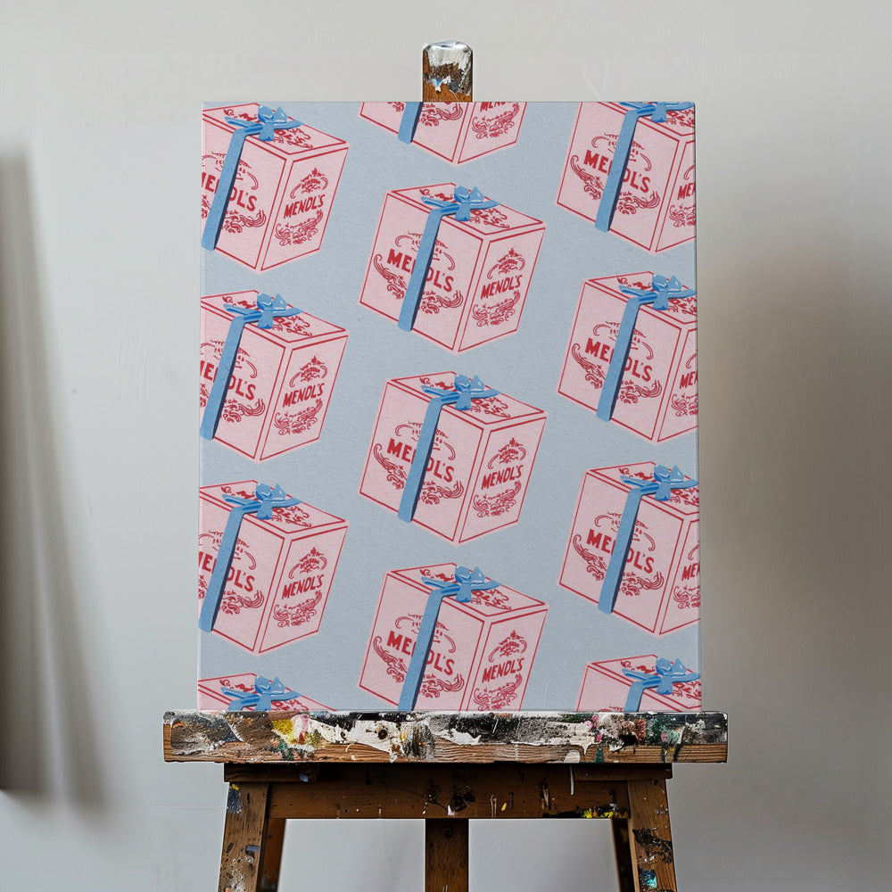 Mendl's Box Pattern | Canvas