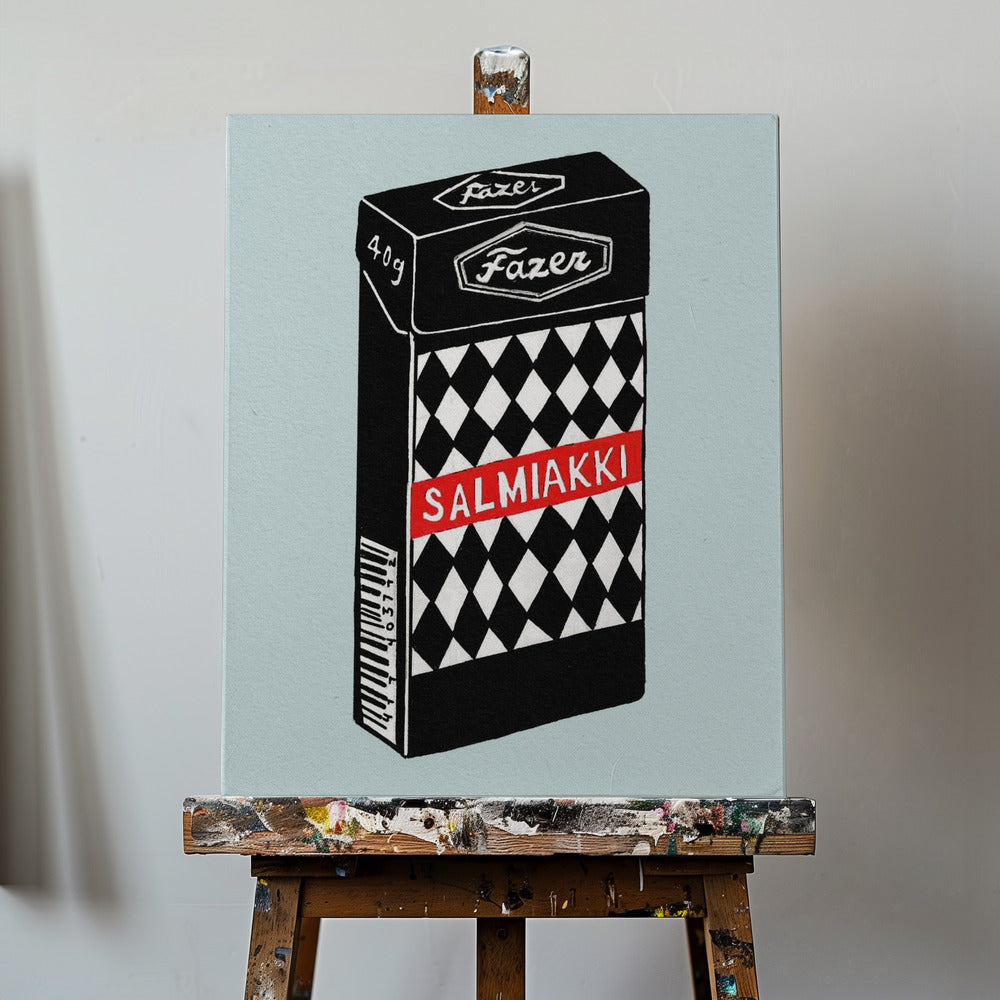 Salmiakki | Canvastaulut