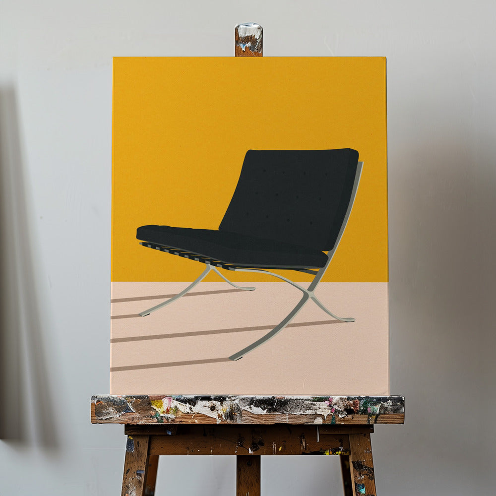 Barcelona Chair By Mies Van Der Rohe | Canvas