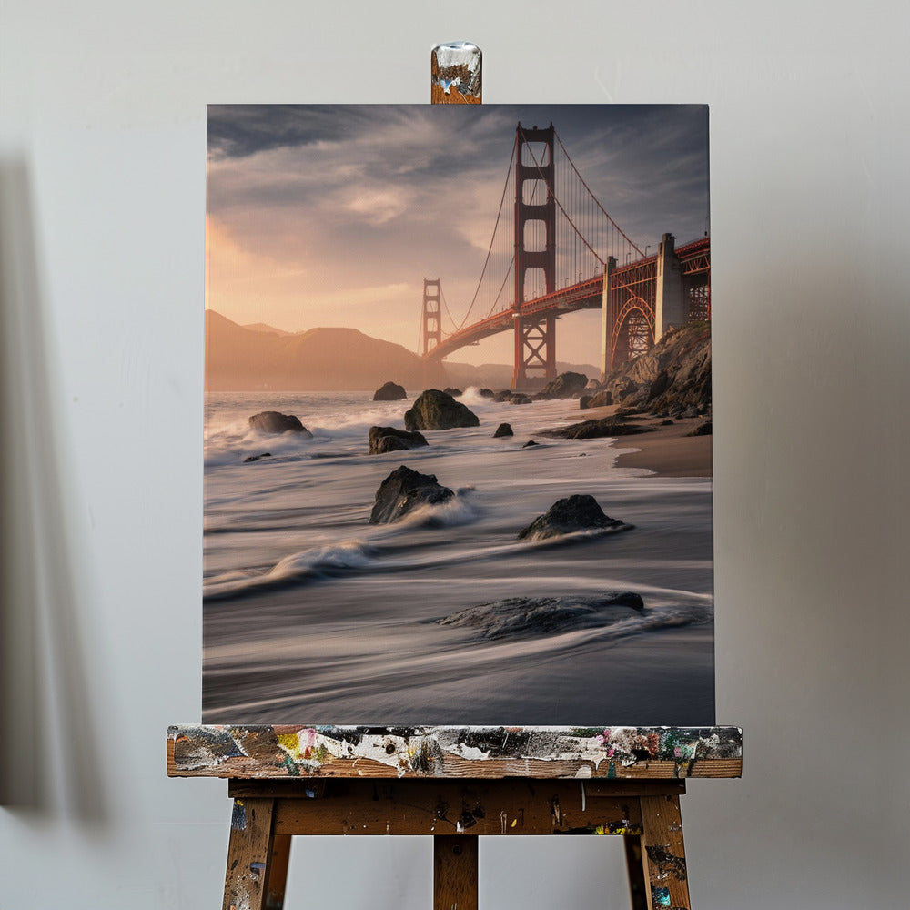 Most Golden Gate | Wydruki na łótnie