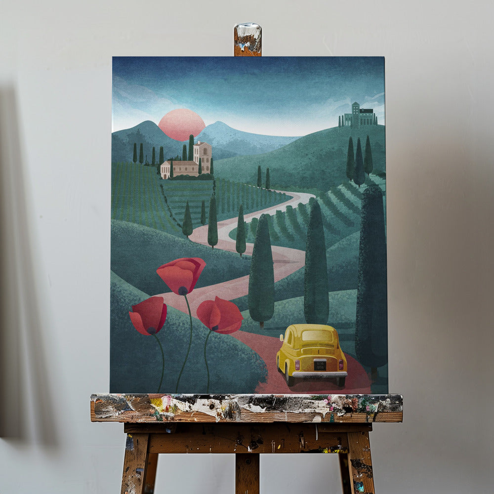 Toskania | Wydruki na łótnie