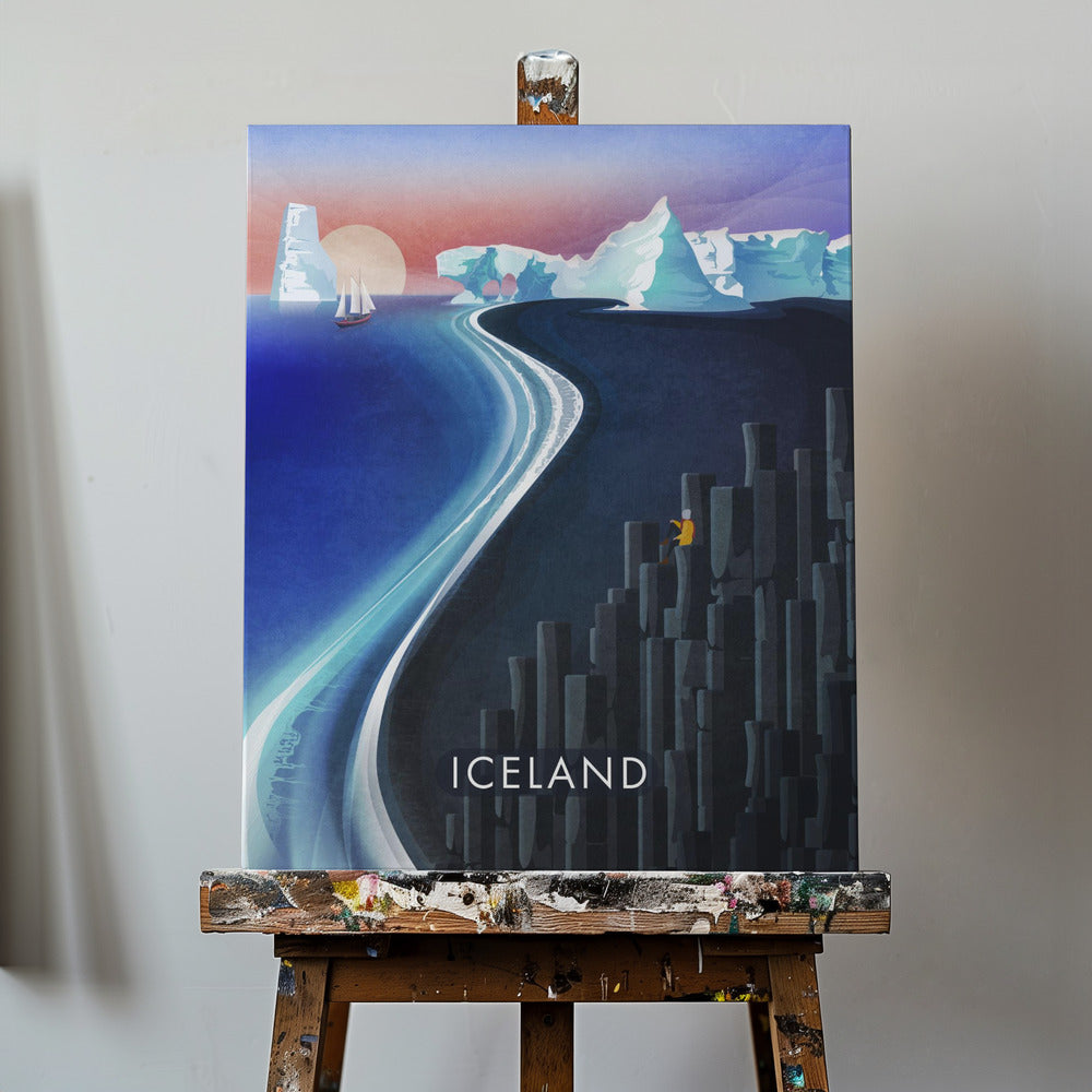 Islanti-teksti.png | Canvastaulut