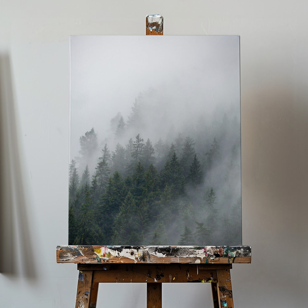 Mattina nebbiosa 2 | Stampe su Tela