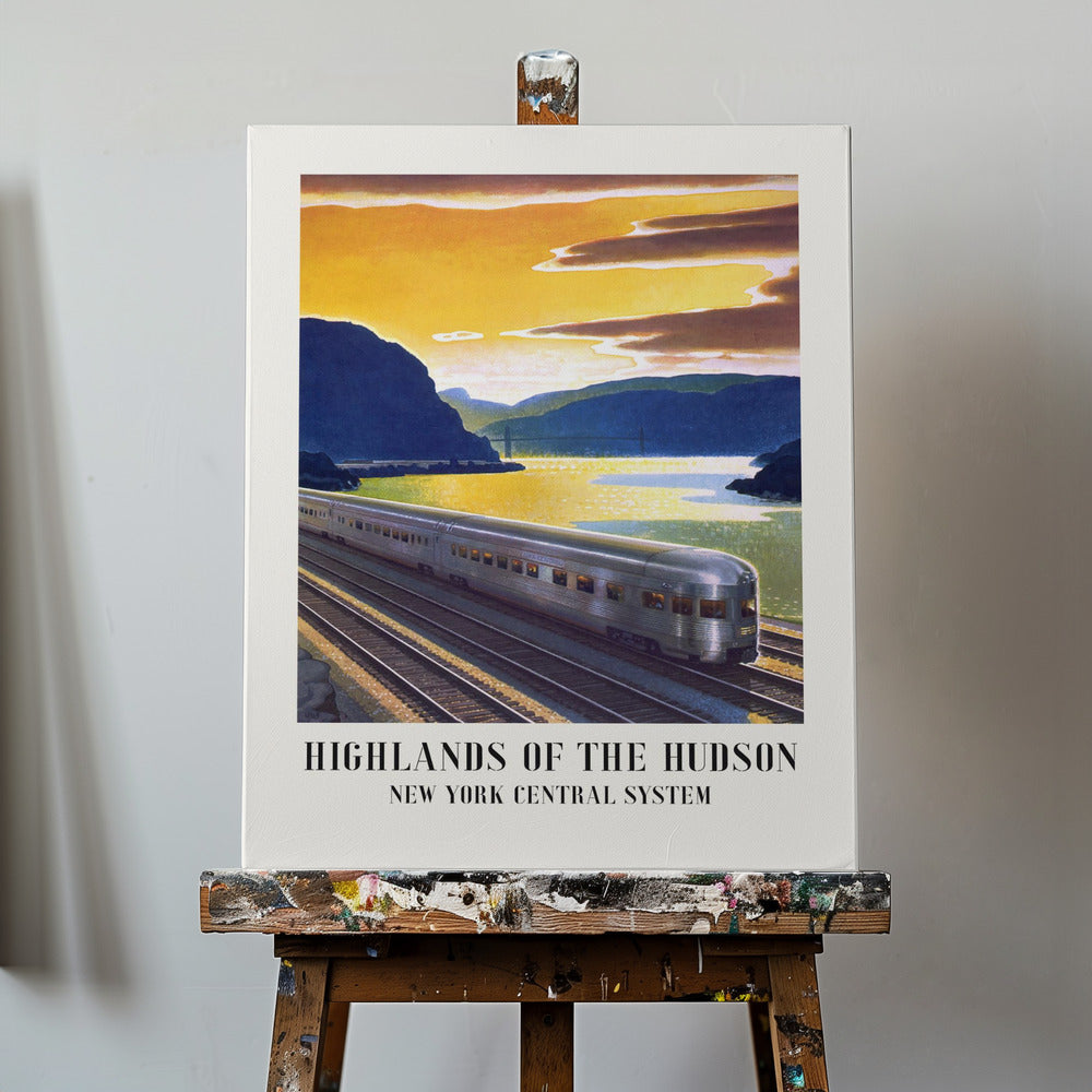 Wyżyny Hudsonu, system centralny Nowego Jorku | Wydruki na łótnie