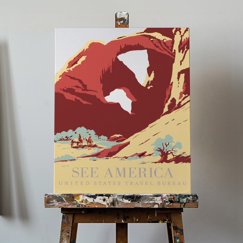 Katso Amerikkaa Julisteet - Taidevedokset | Canvastaulut