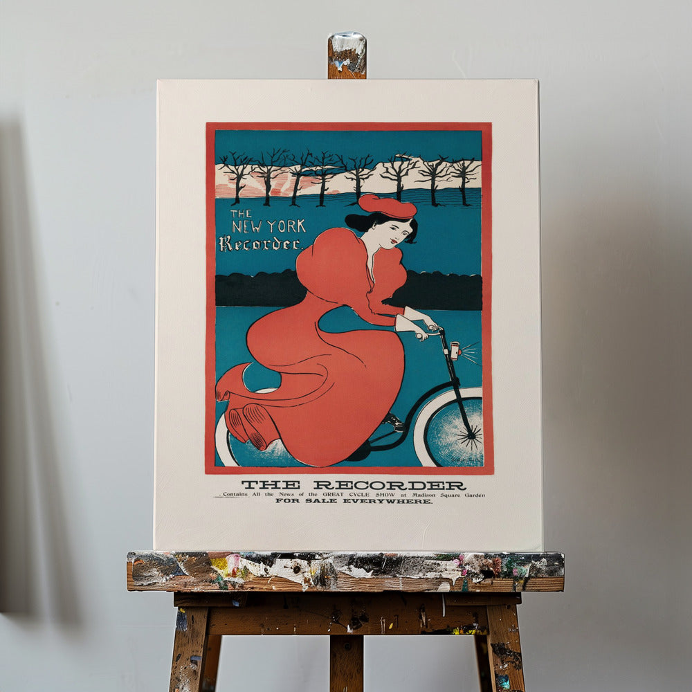 The New York Recorder (1895) autorstwa GF Scotson Clark | Wydruki na łótnie