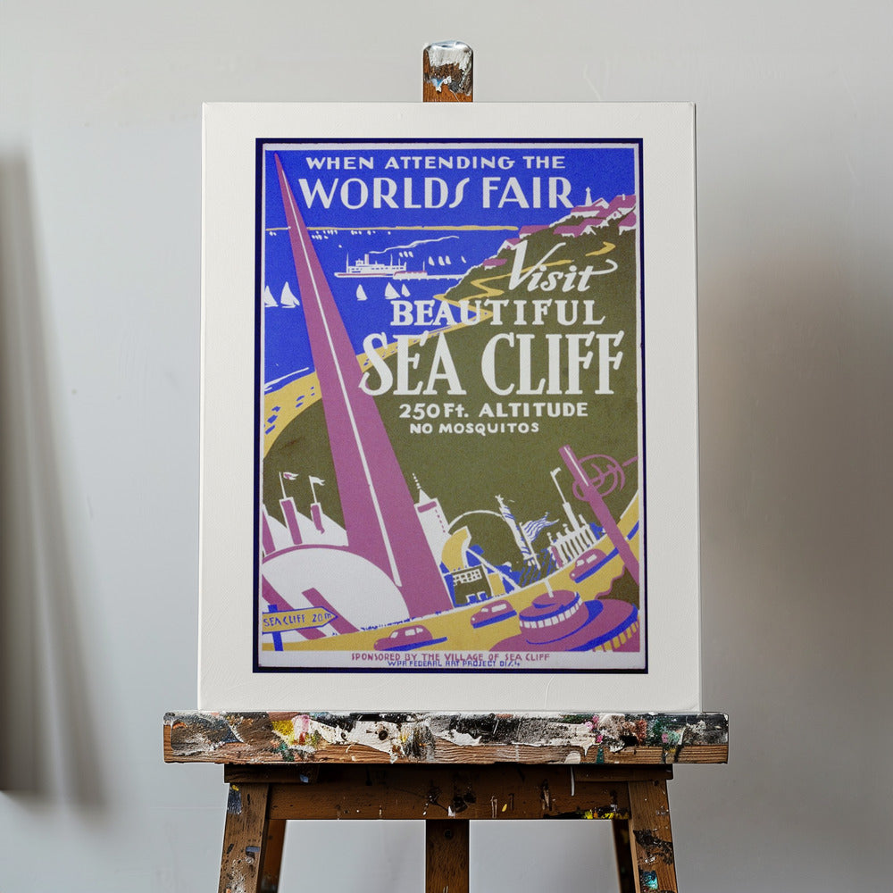 Kun osallistut maailmannäyttelyyn, käy kauniilla merikalliolla | Canvastaulut