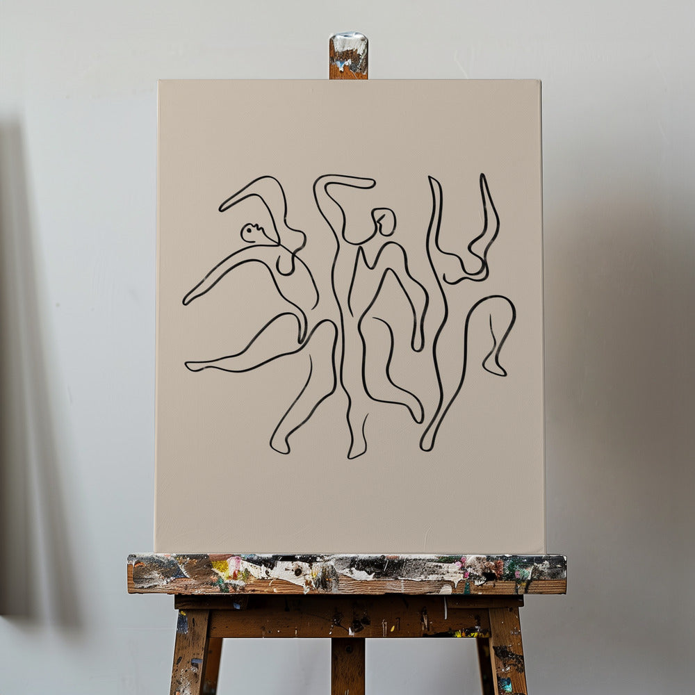 Tanssi 1 | Canvastaulut