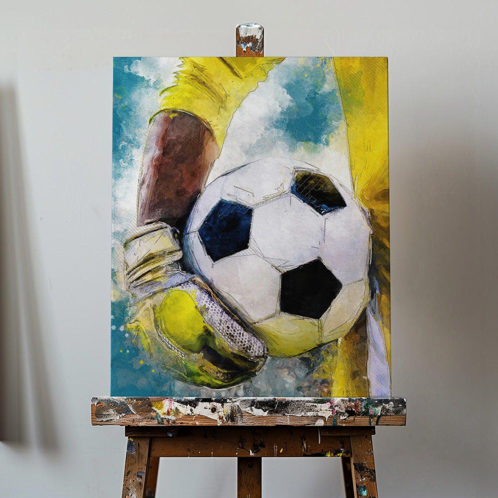 Fußball 4 Sportkunst | Leinwand-Bilder
