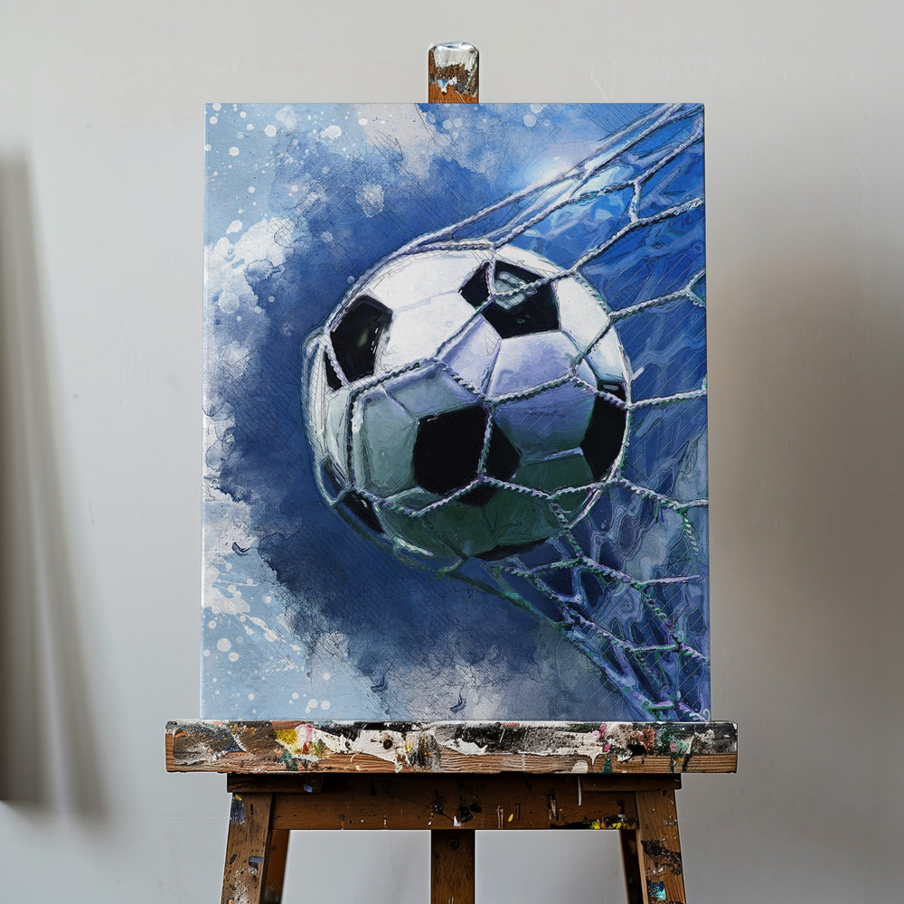Fußball 3 Sportkunst | Leinwand-Bilder