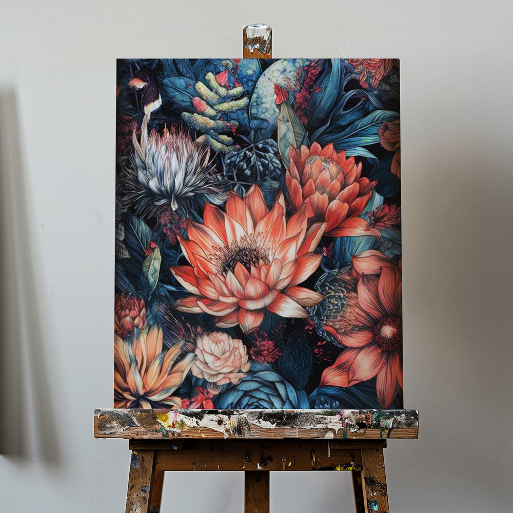 Succulents and cactus 10 | Canvas