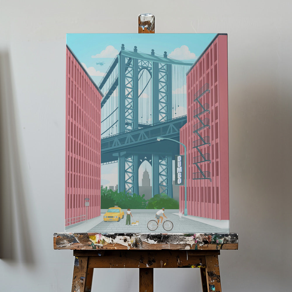 Dumbo, New York | Canvastaulut