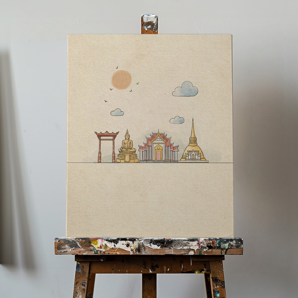 Upea Bangkok | Canvastaulut