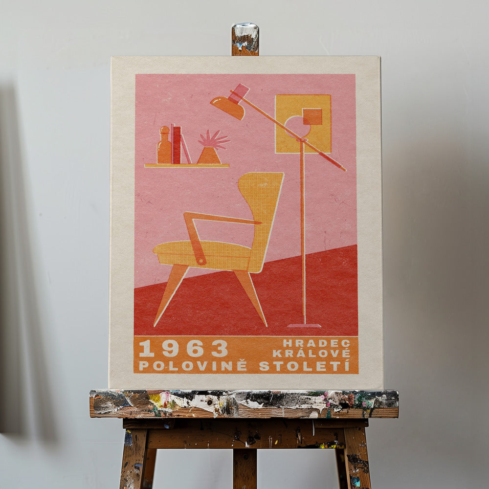 Tšekkiläiset huonekalut vuosisadan puolivälissä | Canvastaulut