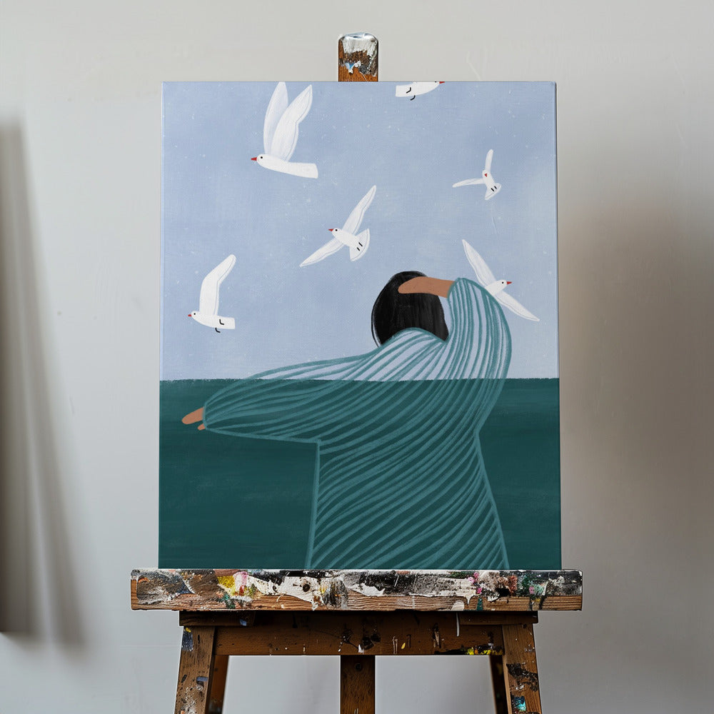 Lugn vid havet | Canvas