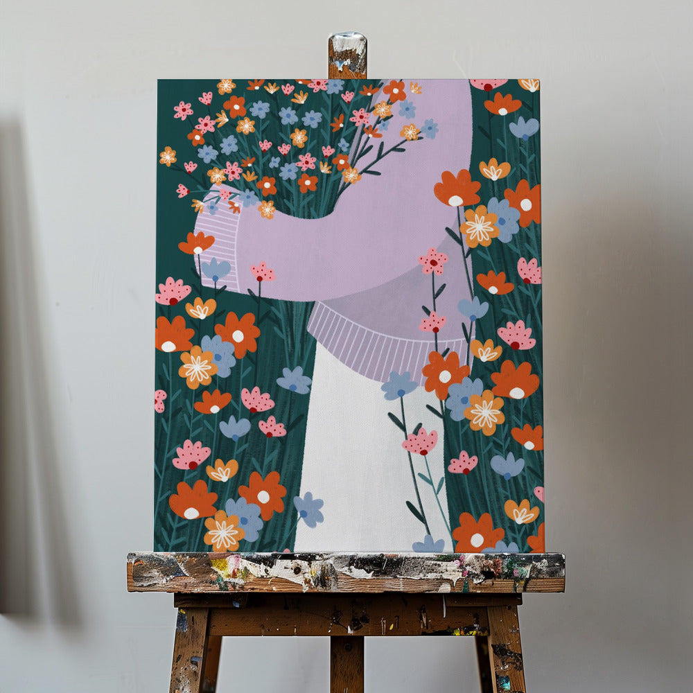 Villikukkien puutarha | Canvastaulut