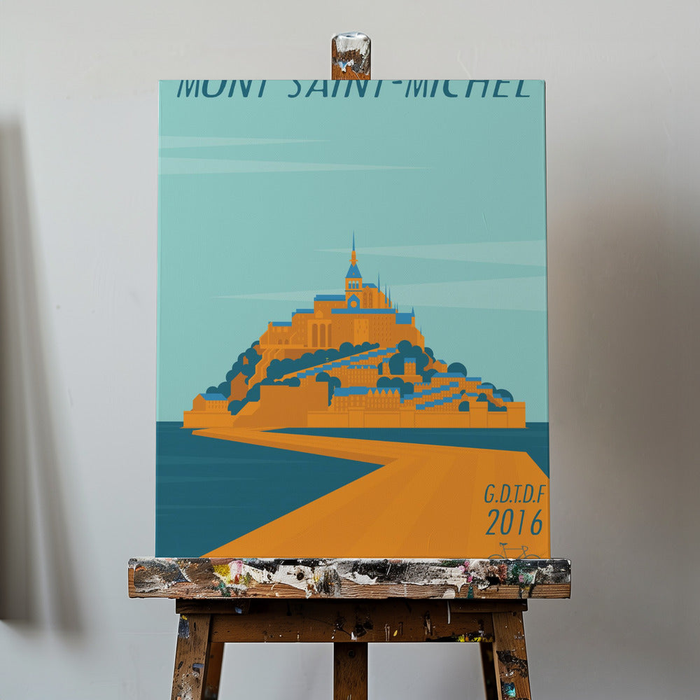 Mont Saint-Michel Canvastaulut