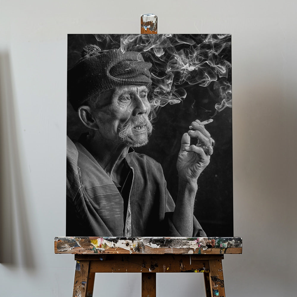Smoking 02 | Canvas
