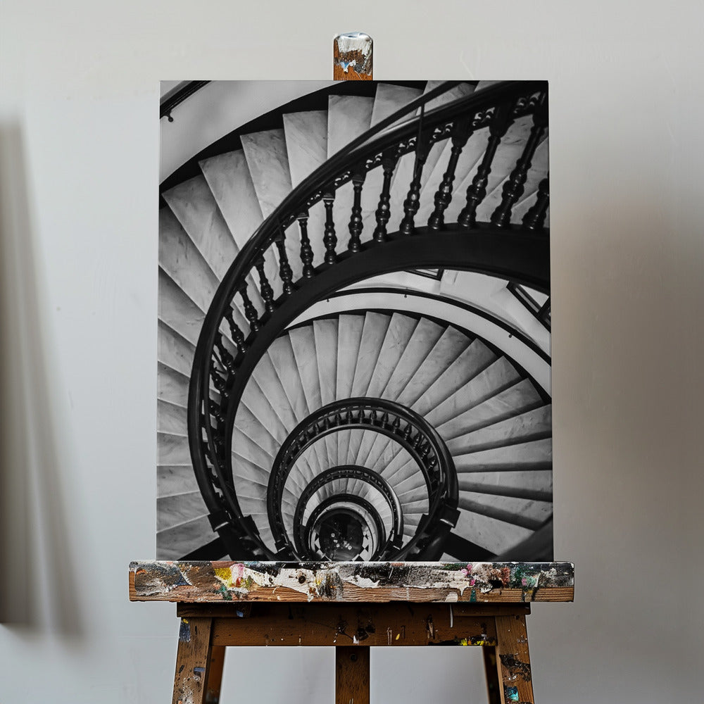 Spiral Stairs | Canvas