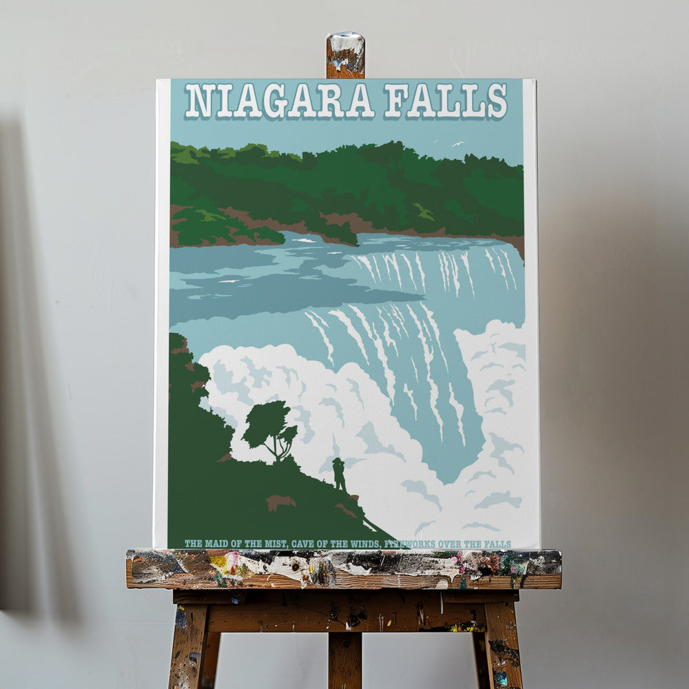 Niagara FallsWydruk podróżny | Wydruki na łótnie